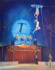 Ariel Adagio, Zippos Circus  -  20x16