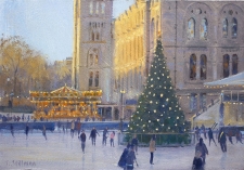 Christmas, Natural History Museum  -  7x10