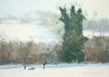 Winter, Chipstead  -  7x10