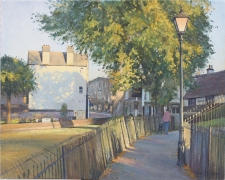 Church walk, Carshalton  -  16x20