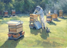 The Beekeeper  -  6x8