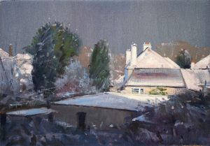 Winter rooftops 7x10