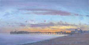 Evening, Brighton 6x12