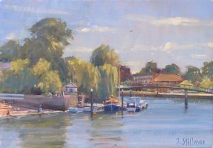 Summer afternoon, Twickenham 7x10