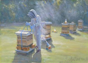 The bee keeper II 5x7