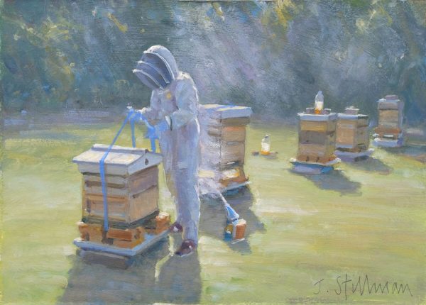The bee keeper II 5x7