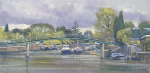 Cold afternoon, Twickenham 6x12