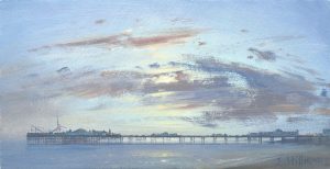 Evening, Brighton II  6x12