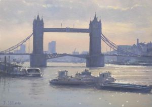 Tower Bridge 10x14 inches