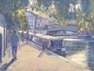 Summer afternoon, Little Venice 6x8 inches